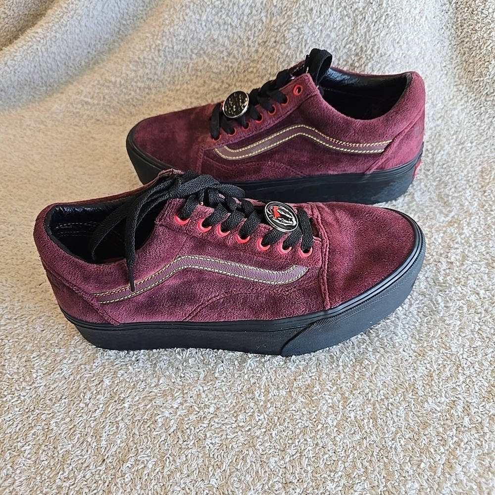 Vans Old Skool Stackform Disney 100 Poison Apple Sneakers Mens 8.5/ Womens 10